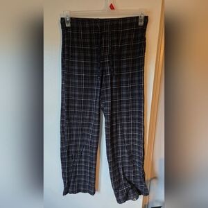 Men's Soft Croft & Barrow black & gray Pajama Lounge Sleep Pant. Size S